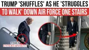 Trump's Cautious Air Force One Descent Sparks Viral Debate on Presidential Health