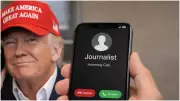 Trump's Personal Cellphone Becomes Direct Hotline for Journalists Seeking Unfiltered Access