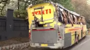 Two Dead, 23 Injured in Sleeper Bus Overturn Accident in Central Delhi