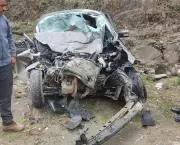 Two Killed in Head-On Collision Near Pandoh Dam on Kiratpur-Manali Highway