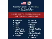 US Issues Travel Advisory for Over 12 Middle East Nations Amid Iran Tensions