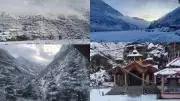 Uttarakhand's Gangotri & Yamunotri Shrines Witness Early Snowfall Amid Weather Shift