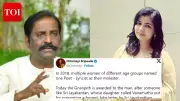Vairamuthu's Jnanpith Award Sparks Controversy Amid #MeToo Allegations