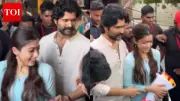 Vijay Deverakonda Protects Rashmika Mandanna Amid Fan Frenzy During Temple Visit