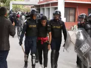 Violent Protest in Nepal Over Ex-PM Oli's Arrest, Nine Held, One Injured