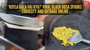 Viral Black Dosa from Nagpur's Yello Cafe Sparks Online Debate