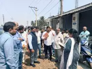 VMRDA Commissioner Inspects Road Widening, Urges Timely Completion in Visakhapatnam