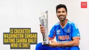 Washington Sundar's Cafe Sighting with Sahiba Bali Fuels Romance Rumors Post T20 Win