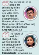 West Bengal BLOs Express Relief as Election Dates Announced After Grueling Work