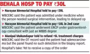West Bengal Health Panel Orders Hospitals to Pay ₹30 Lakh Compensation for Medical Negligence