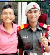 Woman Cadet from India's Southern Tip Tops OTA, Showcasing Resilience
