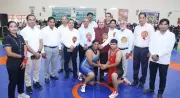 Women Wrestlers Vie for National Glory at Kurukshetra University Championship