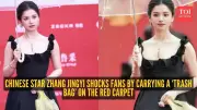 Zhang Jingyi's Plastic Bag Stuns Beijing Film Festival Red Carpet