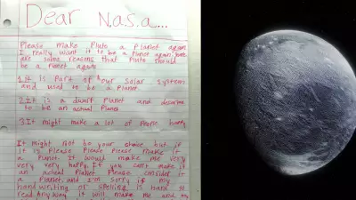 10-Year-Old's Letter to NASA Reignites Pluto Planet Debate