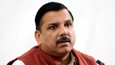 AAP's Hathras March: Sanjay Singh Criticizes Centre on Jobs, Unity