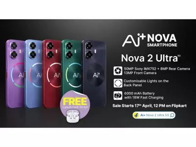 AI-Powered Nova 2 Ultra Smartphone Launches on Flipkart from April 17
