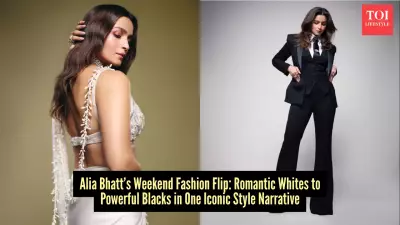 Alia Bhatt's Weekend Fashion: From Mogra Saree to Androgynous Tuxedo