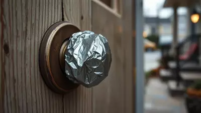Aluminium Foil on Doorknobs: The Unusual DIY Home Security Hack Backed by Science