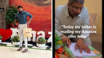 Amazon Techie's Father Reads Offer Letter, Viral Video Touches Hearts
