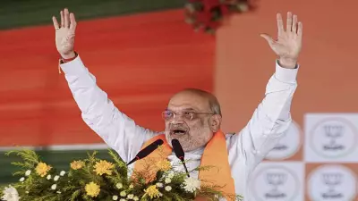 Amit Shah on Record Turnout in Bengal: TMC's Corruption Sun Has Set