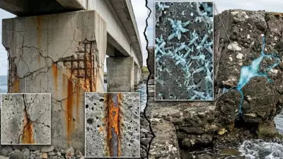 Ancient Roman Concrete's Self-Healing Secret Outlasts Modern Skyscrapers