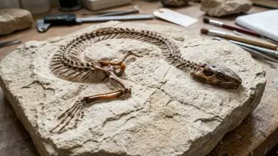 Ancient Snake Fossil with Legs Challenges Evolution Theories