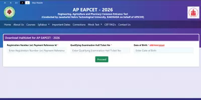 AP EAPCET 2026 Hall Ticket Released: Steps to Download Admit Card