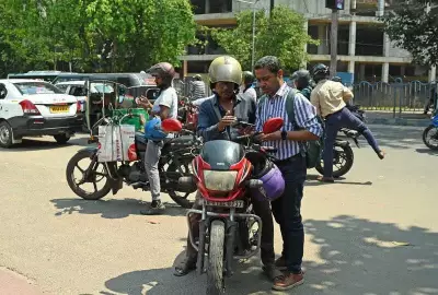 App Bikes Fill Kolkata's Last-Mile Gap as Auto Shortage Hits Commuters