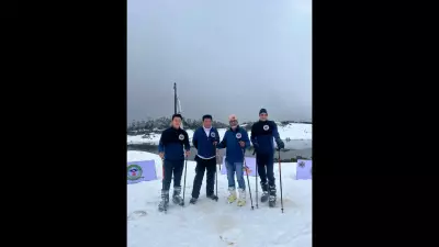 Arunachal Chief Secretary Reviews Winter Adventure Training at Tawang Lake