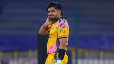 Babar Azam Playfully Bowled by Shaheen Afridi's Son Aliyar in Viral PSL Moment