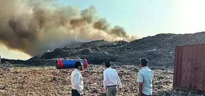 Bandhwari Landfill Fire Exposes Critical Safety Failures in Methane Monitoring