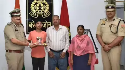 Bareilly Teen Honored by UP Police for Foiling Digital Arrest Scam, Saving Parents