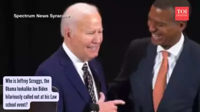 Biden's Awkward Obama Lookalike Remark at Syracuse Portrait Unveiling Goes Viral