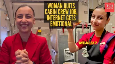 Cabin Crew Member's Emotional Farewell Video Goes Viral, Reveals Life Beyond Glamour