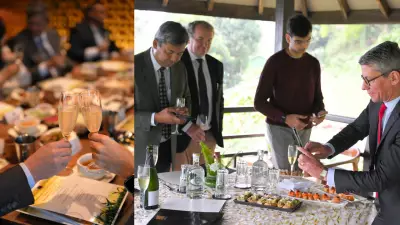 Champagne Leaders Visit Darjeeling, Forge Historic Alliance with Tea Industry
