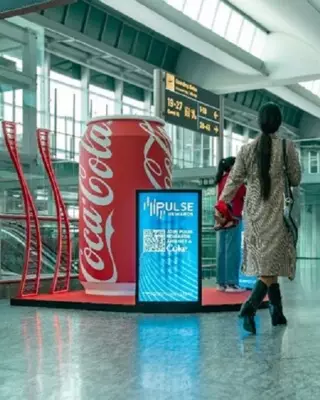 Coca-Cola India Launches First-Ever Digital Activation at Bengaluru Airport