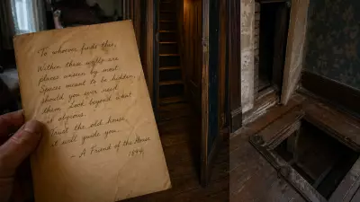 Couple Discovers Hidden Rooms in 130-Year-Old Home After Mysterious Letter