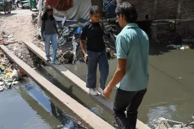Delhi's 40-Year-Old Drain Uncovered to Combat Monsoon Flooding in Central Areas