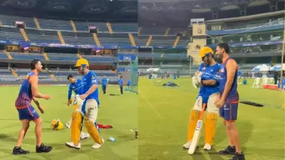 Dhoni's Hilarious Banter with Chahar Before CSK vs MI IPL 2026 Clash