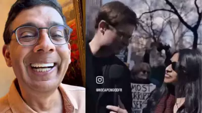 Dinesh D'Souza Criticizes Indian-American Assimilation After Viral Protest Clip