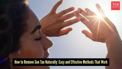 DIY Sun Tan Removal: Natural Remedies That Actually Work