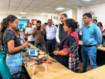 Drones Steal the Show at Sonepat Exhibition, Showcasing Tech Innovations