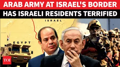 Egyptian Military Exercise Near Israel Border Sparks Fear Among Residents