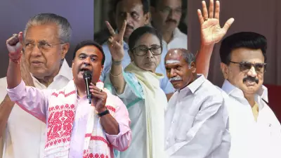 Exit Polls 2026: BJP Leads in Assam, West Bengal; DMK, UDF Ahead in TN, Kerala