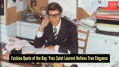 Fashion Fades, Style is Eternal: YSL and Chanel's Wisdom on Timeless Elegance
