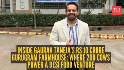 Gaurav Taneja's Rs 10 Crore Farmhouse Blends Tradition and Business in Delhi-NCR