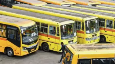 Gaya Traffic Police Launches Crackdown on School Buses After Safety Violations