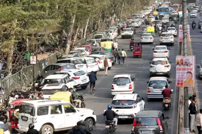 Ghaziabad's Traffic Nightmare: Illegal Parking and Encroachments Choke City Streets