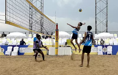 Goa's Young Beach Volleyball Stars Shine at National School Games