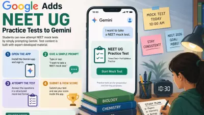 Google's Gemini App Launches NEET UG Practice Tests with Physics Wallah Content